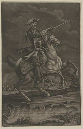 Bildnis des Fridericus Henricus Ludovicus, Princeps Borussia