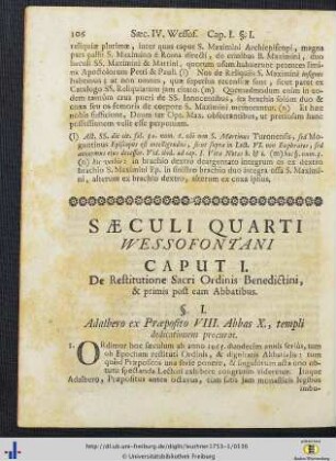 Saeculum quartum.