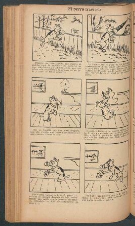 El perro travieso - [Cómic]