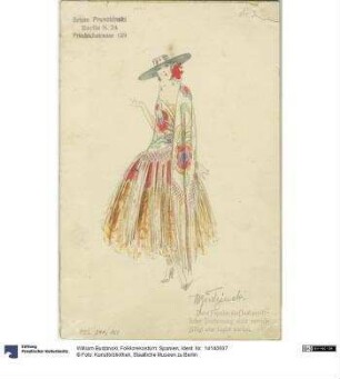 Folklorekostüm: Spanien