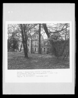 Ehemaliges Schloss — Wohnhaus