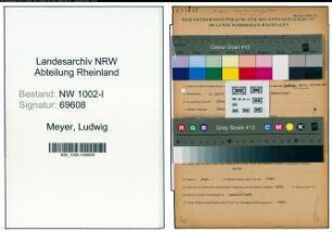 Entnazifizierung Ludwig Meyer , geb. 05.04.1908 (Kaufmann)
