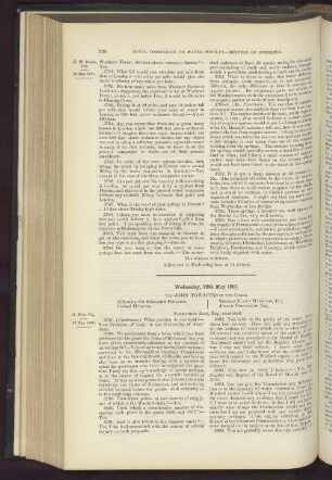 Wednesday, 29th May 1867.