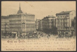 Ansichtskarte "Gruss aus Berlin, Am Halle'schen Thor" [3/3]
