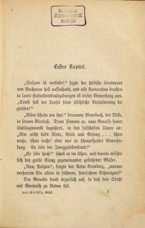 Glück : Roman aus der heutigen Gesellschaft