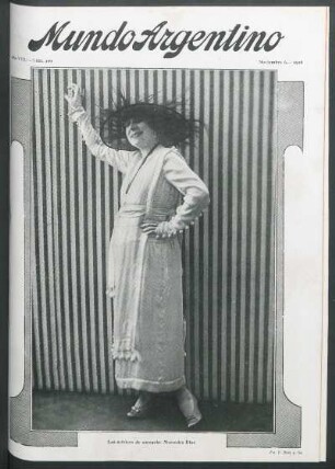 Las actrices de zarzuela: Mercedes Díaz [Fotografía]