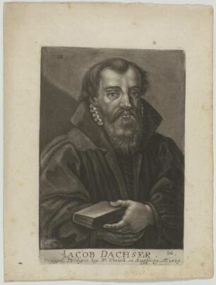Bildnis des Iacob Dachser
