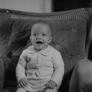 Porträt einer Mutter mit Baby