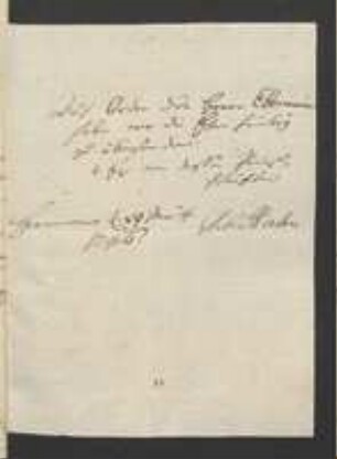 Brief von Buchhandlung Heinrich Wilhelm Hahn (Hannover) an Regensburgische Botanische Gesellschaft