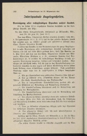 152-154, Intersynodale Angelegenheiten