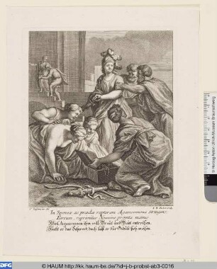 Achilles will sich gegen Agamemnon erheben