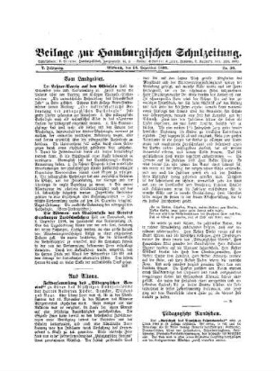 Vom Landgebiet : Beilage zur Hamburgischen Schulzeitung