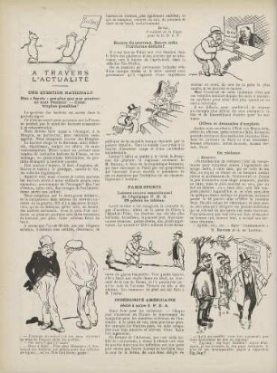 À travers l'actualité