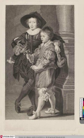 [Die beiden Söhne des P.P. Rubens als Kinder; Les deux fils de Rubens]