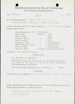 Müller, Franz