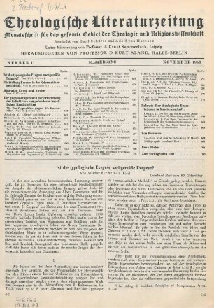 641-654 Ist die typologische Exegese sachgemäße Exegese?