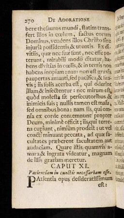 270-277, Caput XI