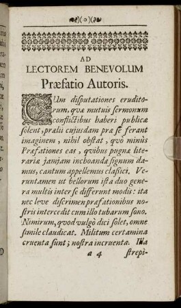 Præfatio Autoris.