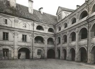 Vilnius. Universität. Alumnatshof. Ansicht von Nordwest