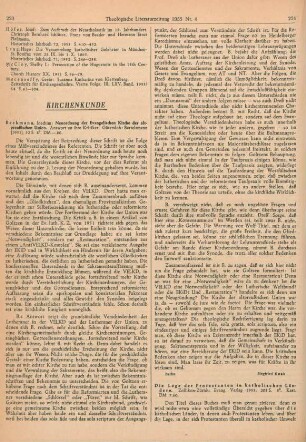 224-225 [Rezension] Die Lage der Protestanten in katholischen Ländern