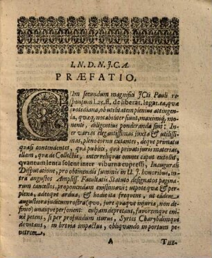 Disputatio Inauguralis Iuridica, De Collectis
