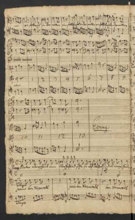 [14.] (Evang, Coro, Pil): Pilatus aber schrieb eine Überschrift