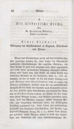 54-84 Die altbritische Kirche