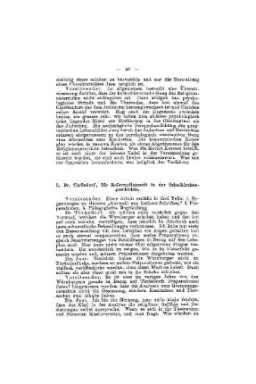 Die Reformationszeit in der Schulkirchengeschichte