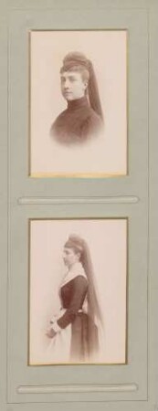 oben: Kronprinzessin Viktoria von Schweden unten: Kronprinzessin Viktoria von Schweden