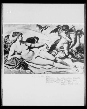 Szenen der klassischen Mythologie: Liegende Venus