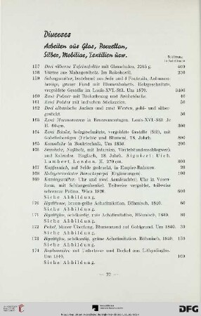 Diverses (Nr. 157-284)