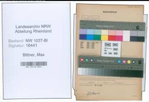 Entnazifizierung Max Bittner , geb. 24.12.1894 (Buchhalter)