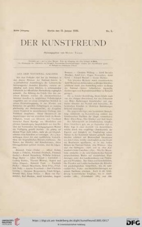 No. 2 (15. Januar 1885)