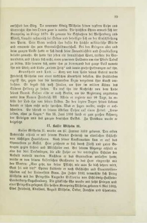 41. Kaiser Wilhelm II.