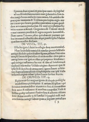 De Vesta. Tit. 17.