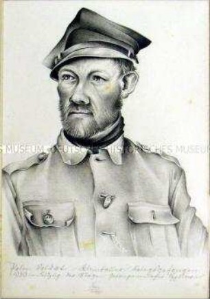 Polnischer Soldat in Kriegsgefangenschaft