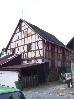 Scheune (Scheune, Fachwerk); Frankenberg, Auf der Heide 36, Hohler Weg