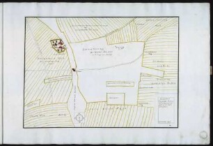 Blatt 3: "Verzaichnus des dritten Felds, in den Dinkentaler Hof gehörig, der Weyler Ösch genannt"