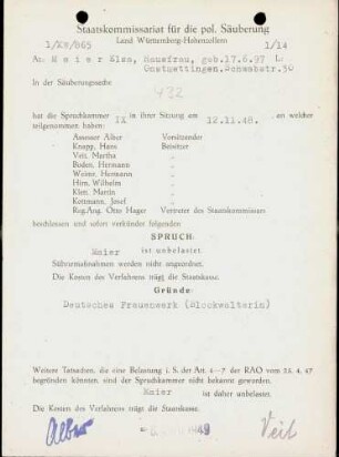 Maier, Elsa
