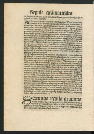 Secunda regula grammaticalis ...