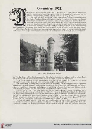 Burgenfahrt 1923