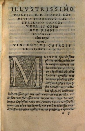 Explicatio eorum, quae pertinent tum ad Qualitates Simplicium medicamentorum ...