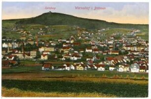Warnsdorf. Blick auf Warnsdorf