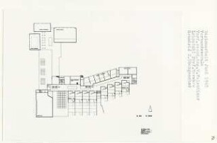 Verbandsschule (Diplomarbeit bei Bernhard Hermkes): Grundriss 2. Obergeschoss 1:200