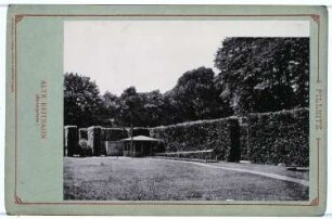 Pillnitz. Alte Reitbahn (Spielplatz.)