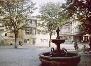 Weimar. Gänsemännchenbrunnen