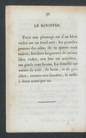 [Le ministre. - Le pigeon.]