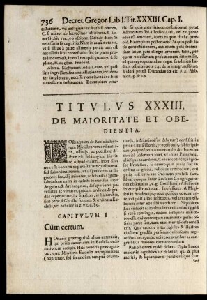 Titulus XXXIII.