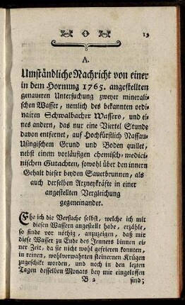 A. Umständliche Nachricht ...