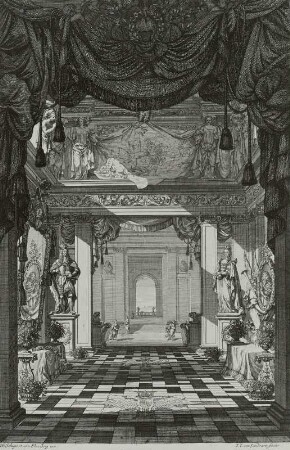 Das Innere des kaiserlichen Schlosses